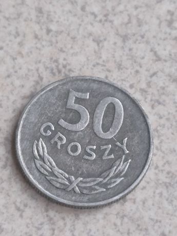 moneta 50 groszy 1977r