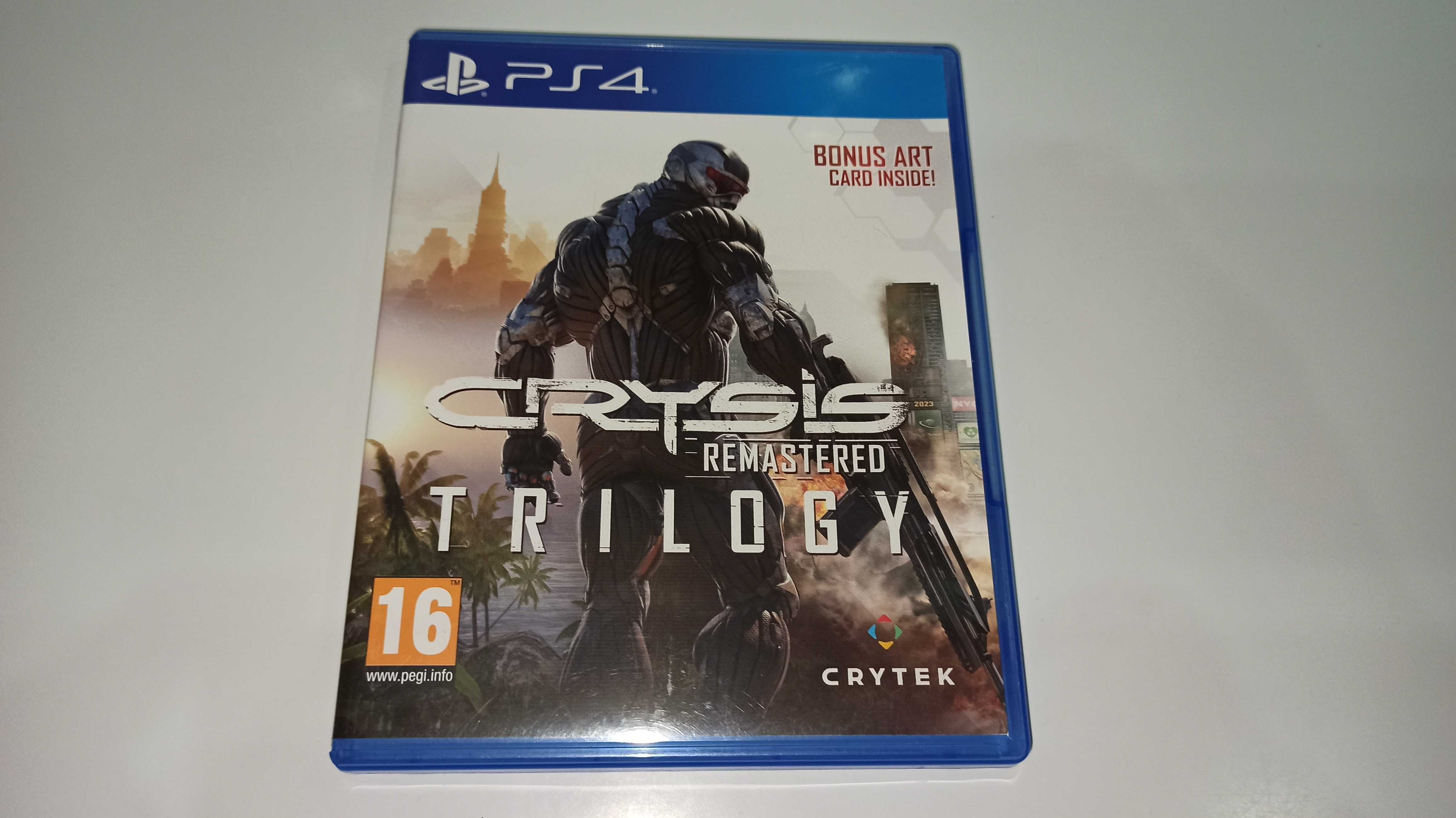 ps4 CRYSIS REMASTERED TRILOGY po polsku 3 gry na płycie