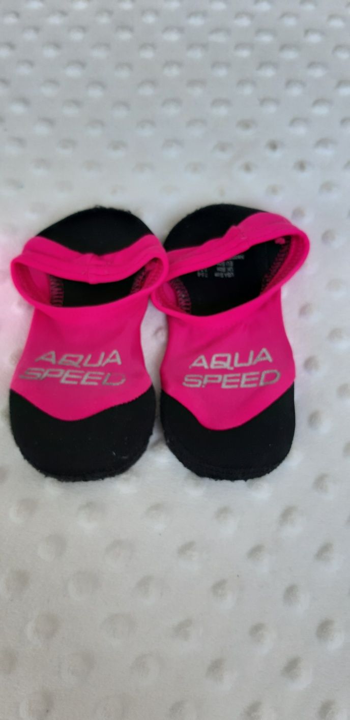 Aqua speed buty na basen dla dziewczynki rozm 24-25 antypoślizgowe