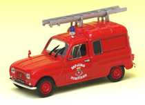 Renault 4 f4 Bombeiros 1965 Norev 1/43 c/ caixa