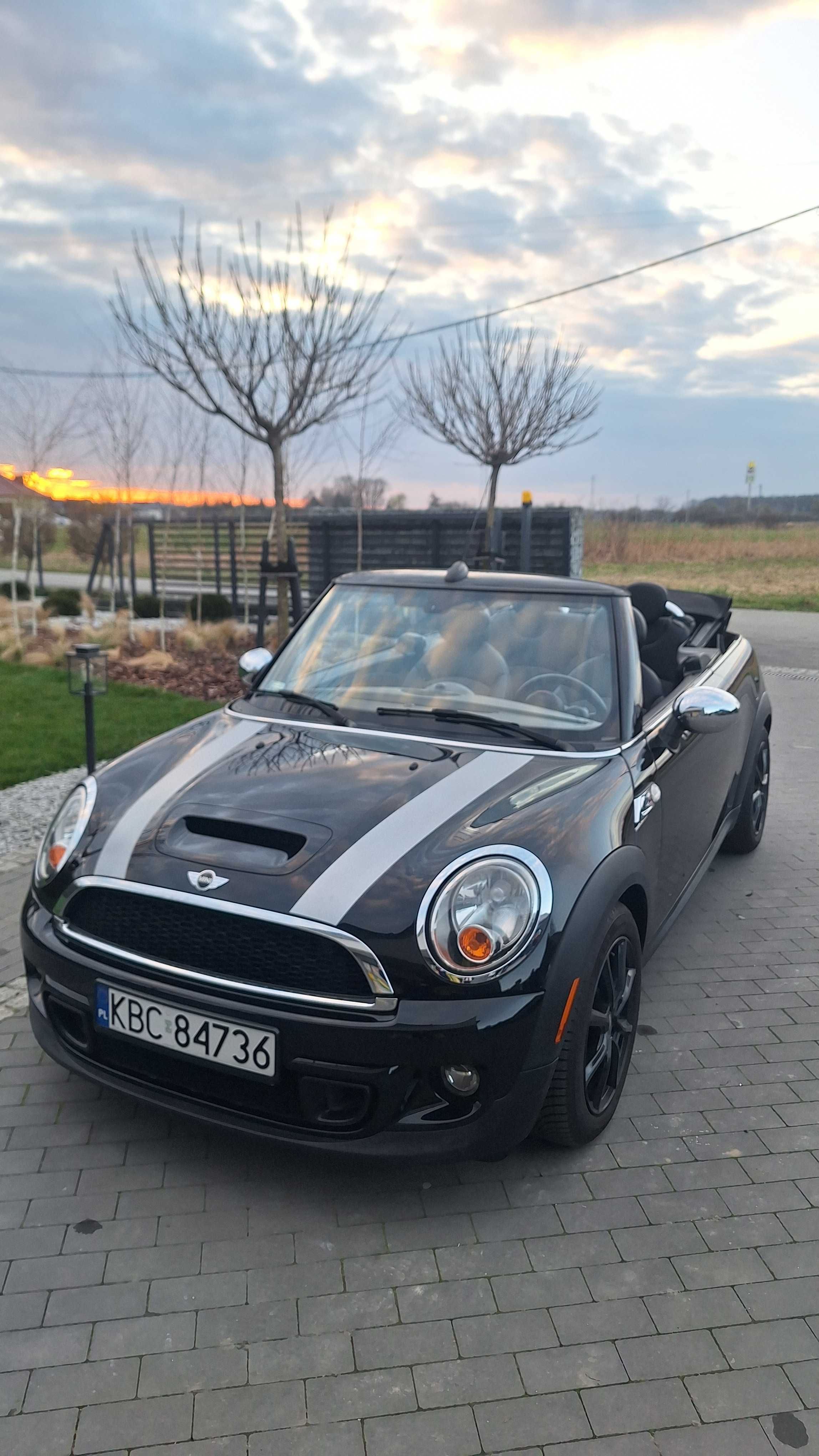 Mini cooper cabrio s automat podgrzewane fotele fv 23%