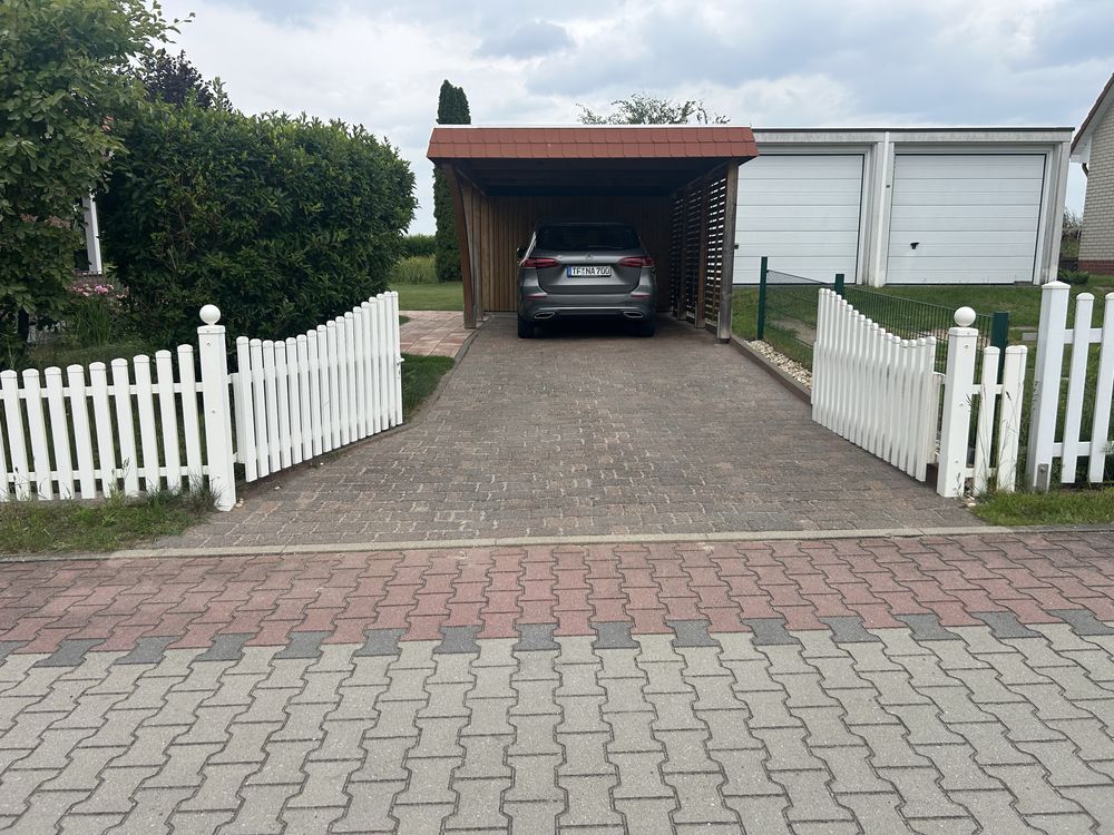 Płot aluminiowy używany