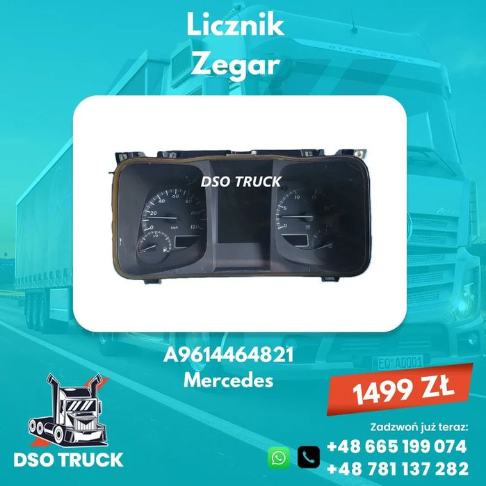 Licznik Zegar A9614464821 Mercedes ACTROS AXOR ATEGO