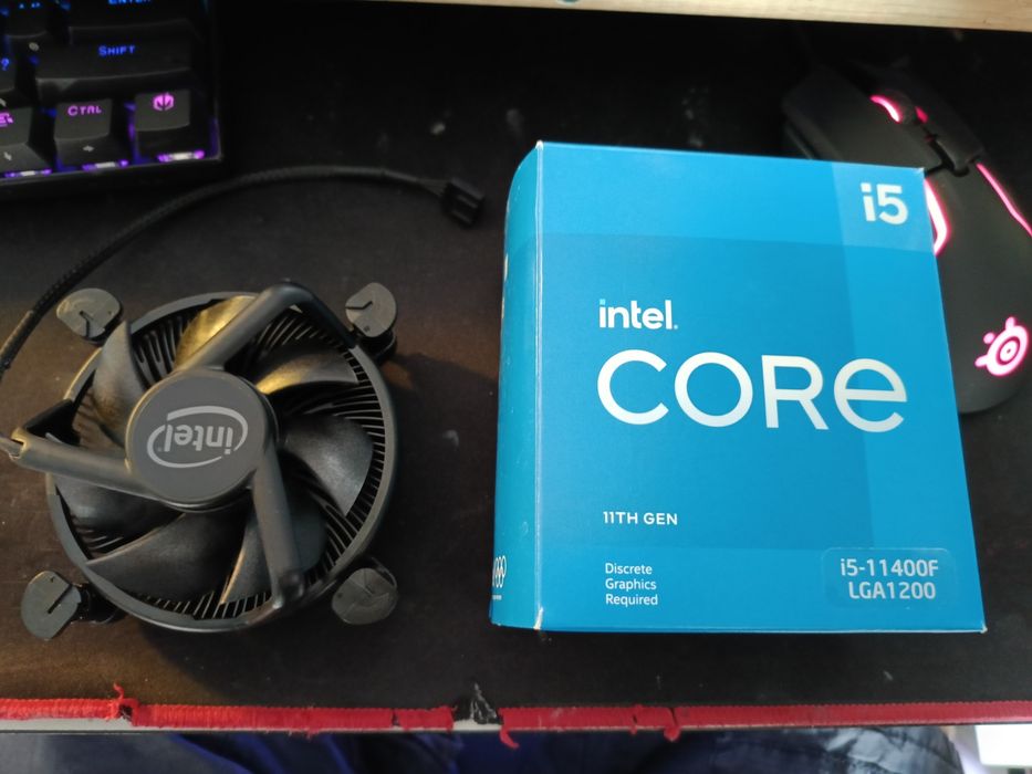 Chłodzenie od procesora Intel core i5 11400f lga 1200 11gen