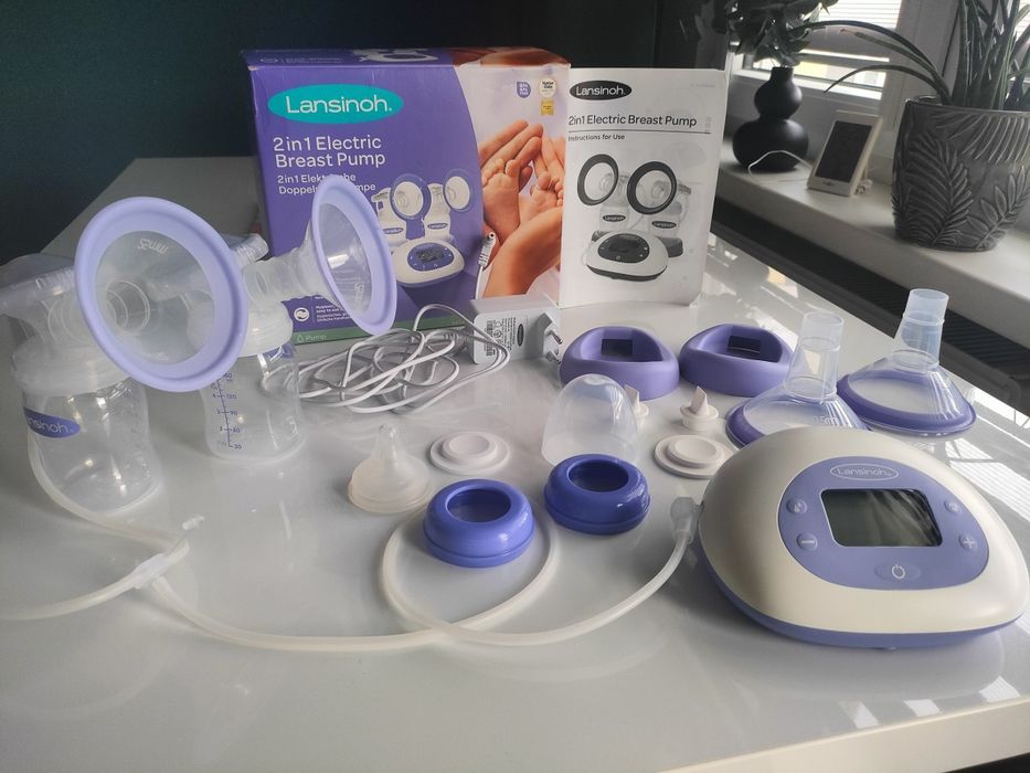 Laktator elektryczny Lansinoh podwójny 2 in 1 Breast Pump