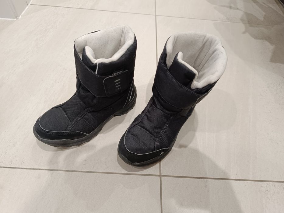 Buty zimowe śniegowce Decathlon r. 35 i 36