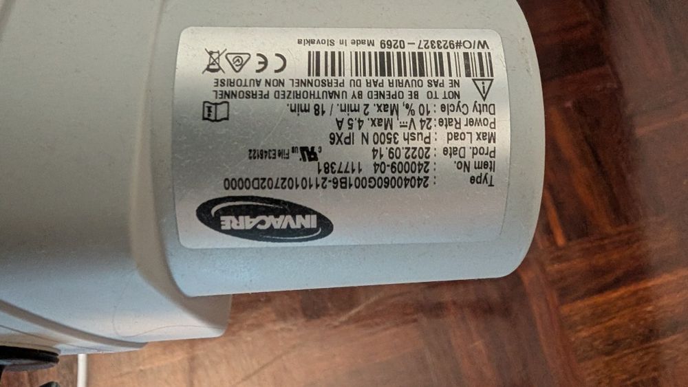 Cama hospitalar Invacare Alegio