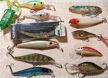 A. woblery, twitche i poppery: Glass Shad Rap, storm, sebile i inne