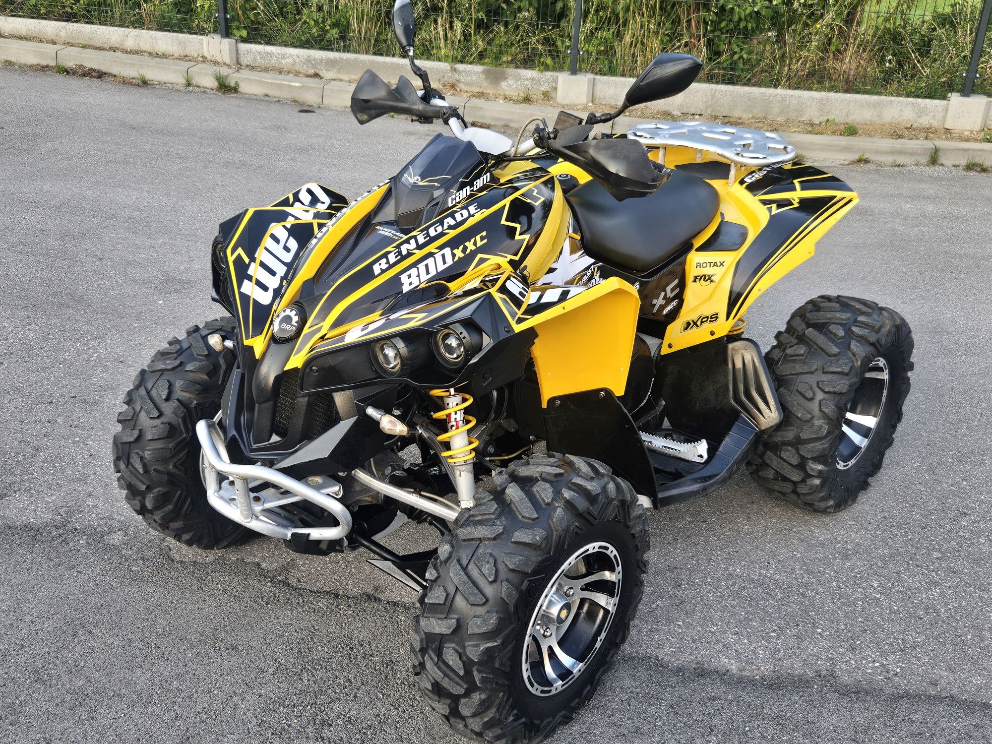 Can am renegade 800 Zadbany Mega Szeroki Doposażony Dokumenty quad