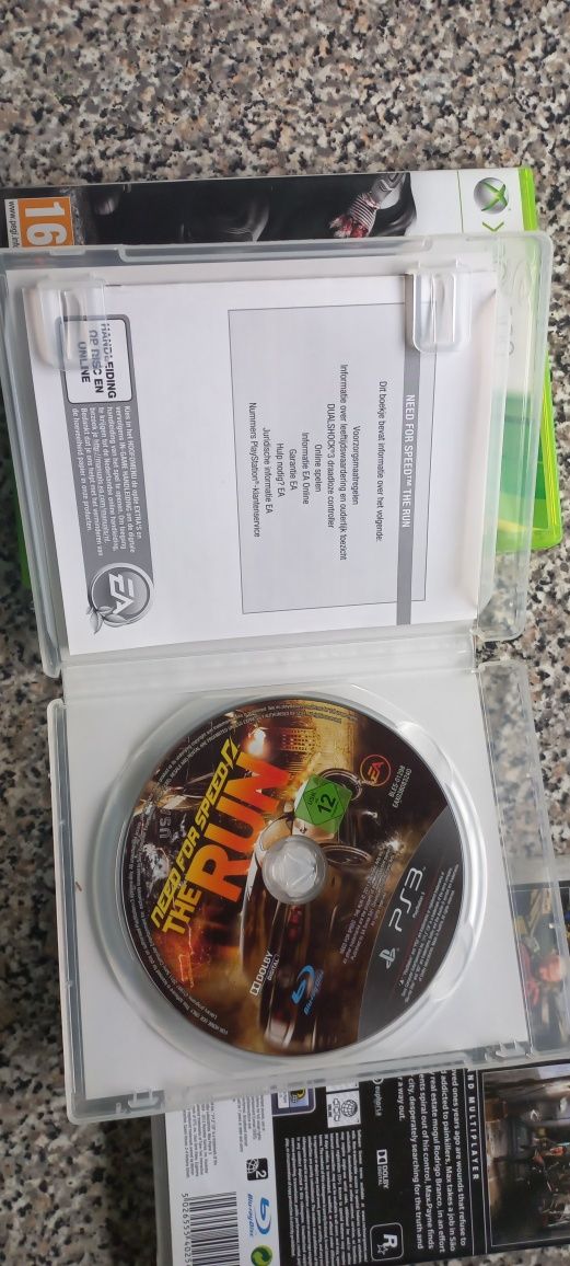Max payne 3/Need for speed the run/Batman arkham city Ps3/Xbox 360