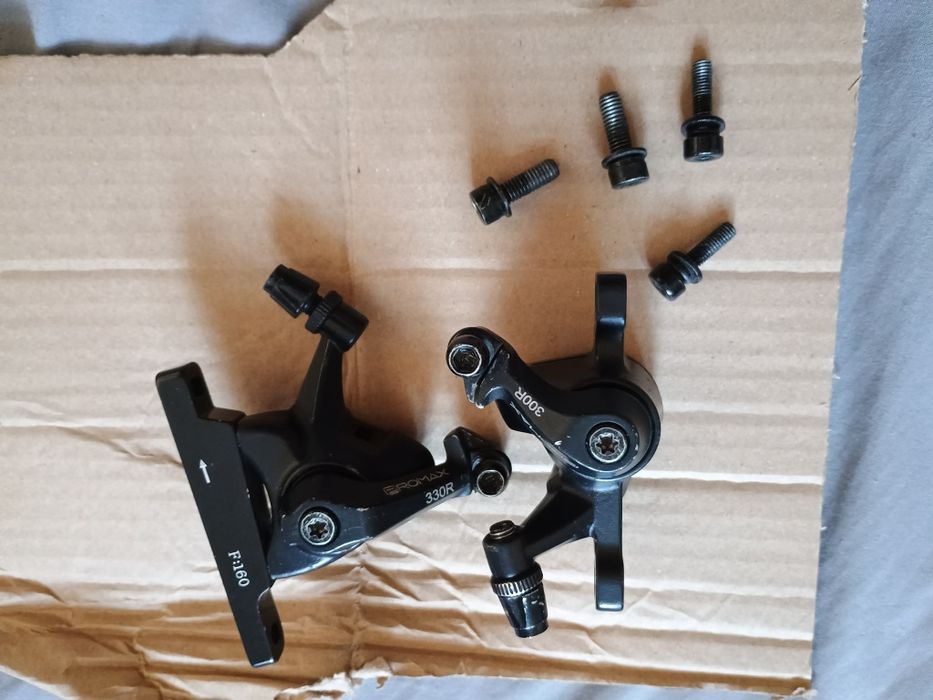 Zaciski mechaniczne szosowe promax triban