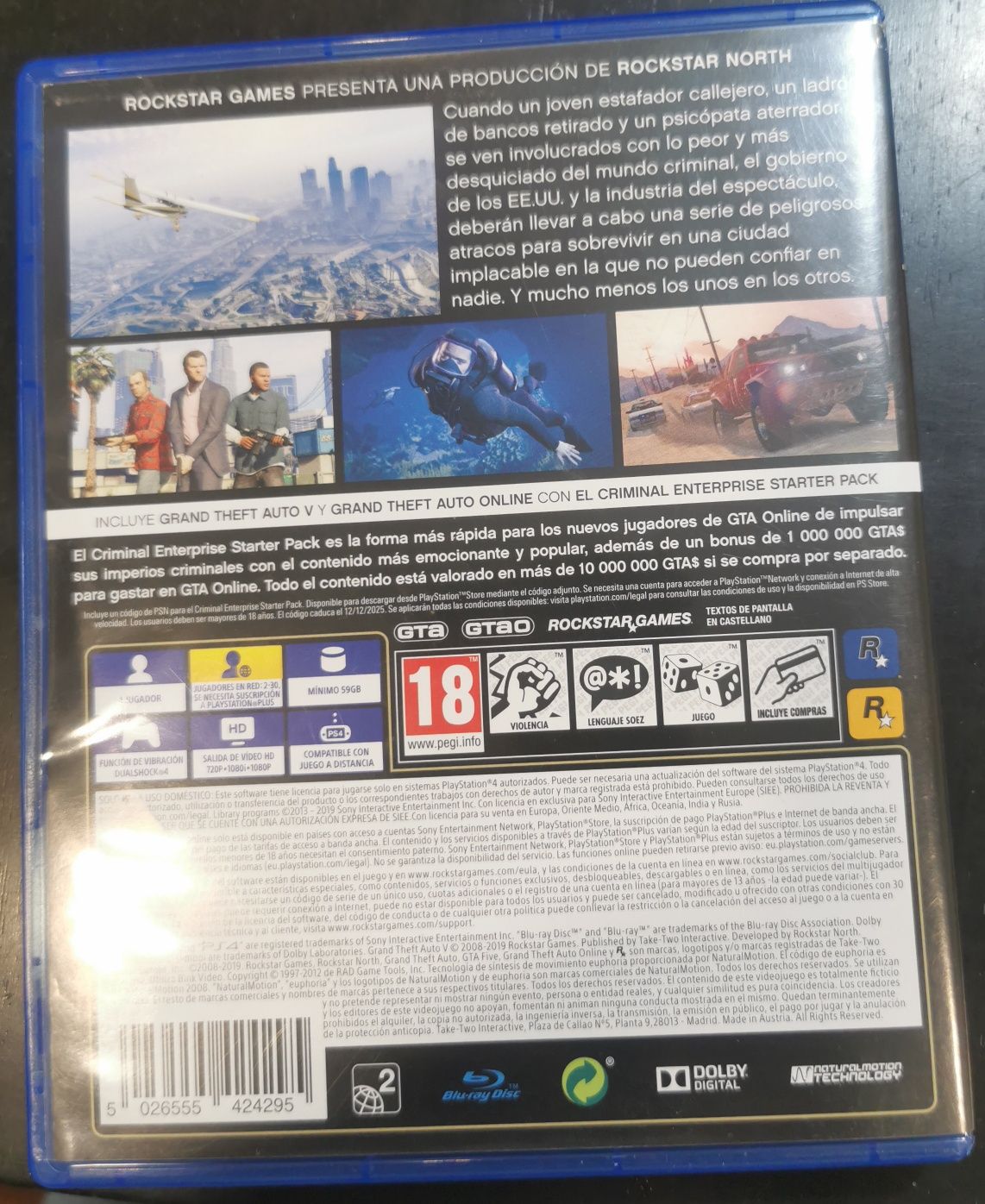 GTA V Premium Edition PS4