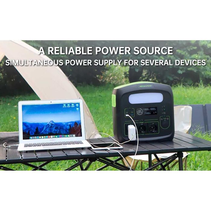 Зарядная станция NECESPOW 1200W/2400W 1105Wh (Ecoflow Bluetti)