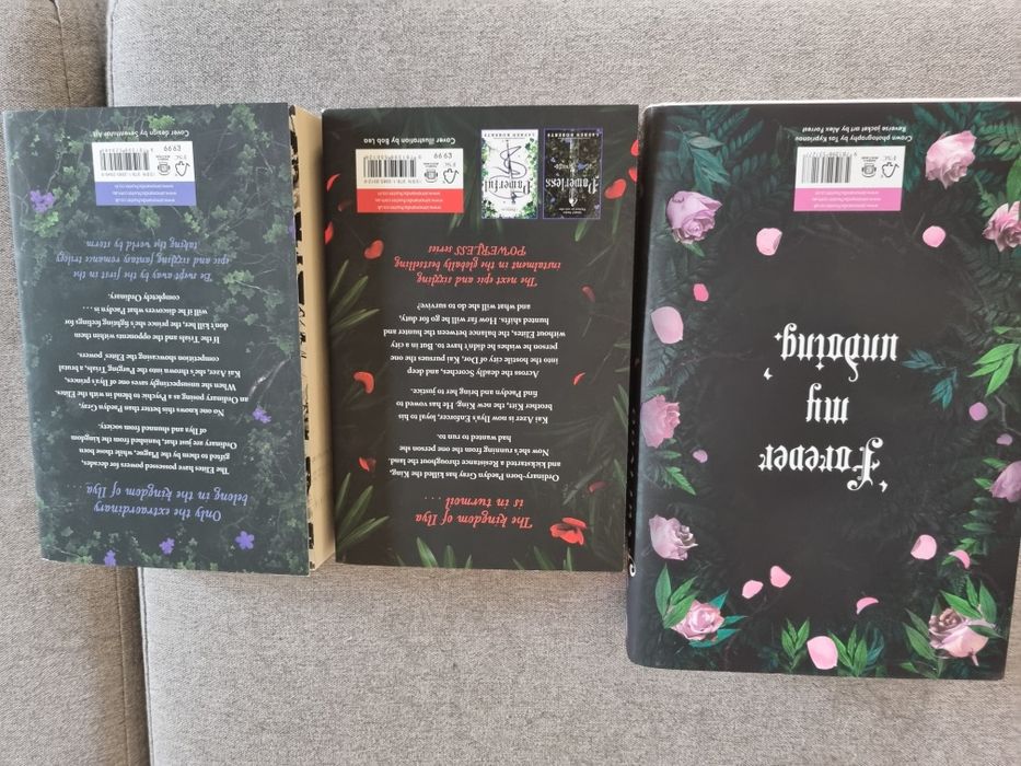 Lauren Roberts cykl Bezsilna po angielsku