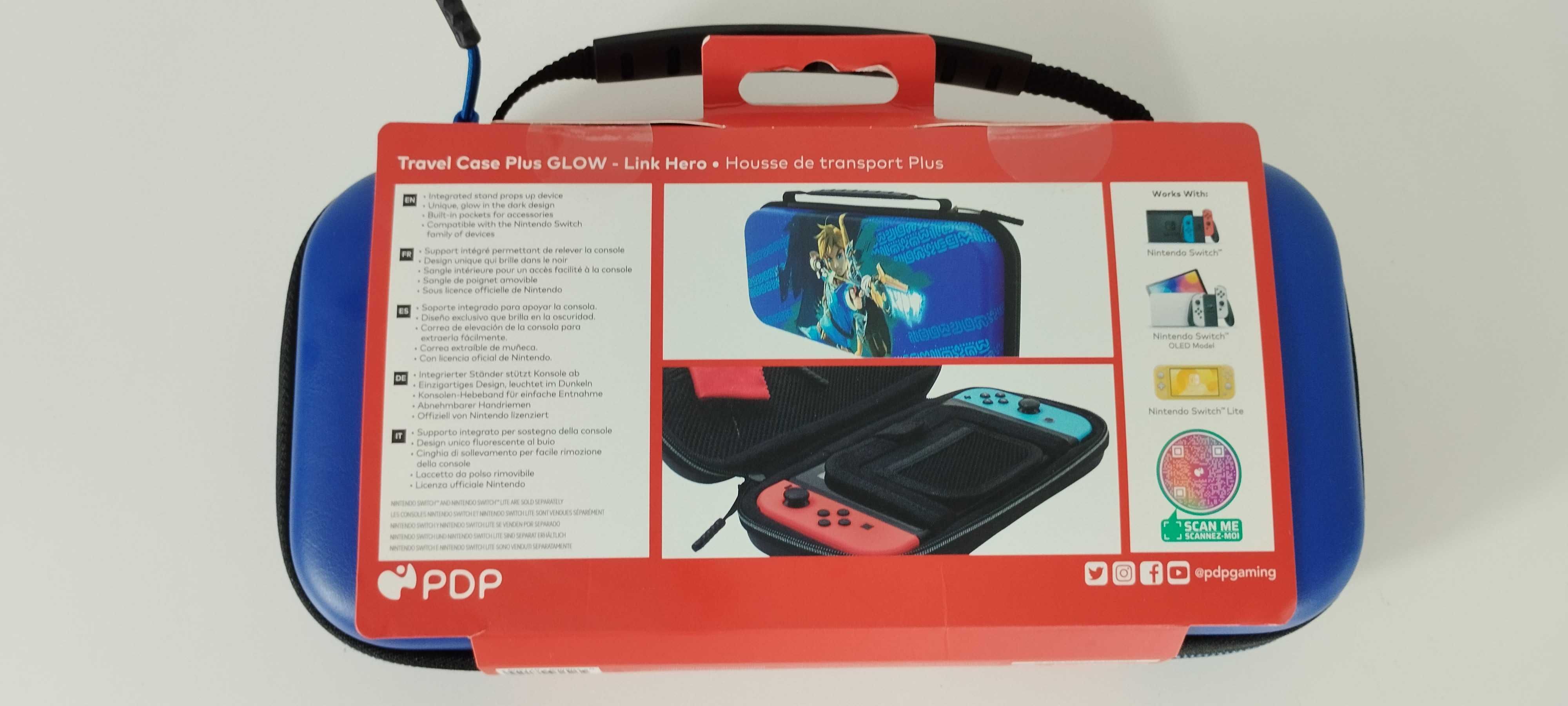 Travel Case - Bolsa Nintendo Switch - Zelda GLOW