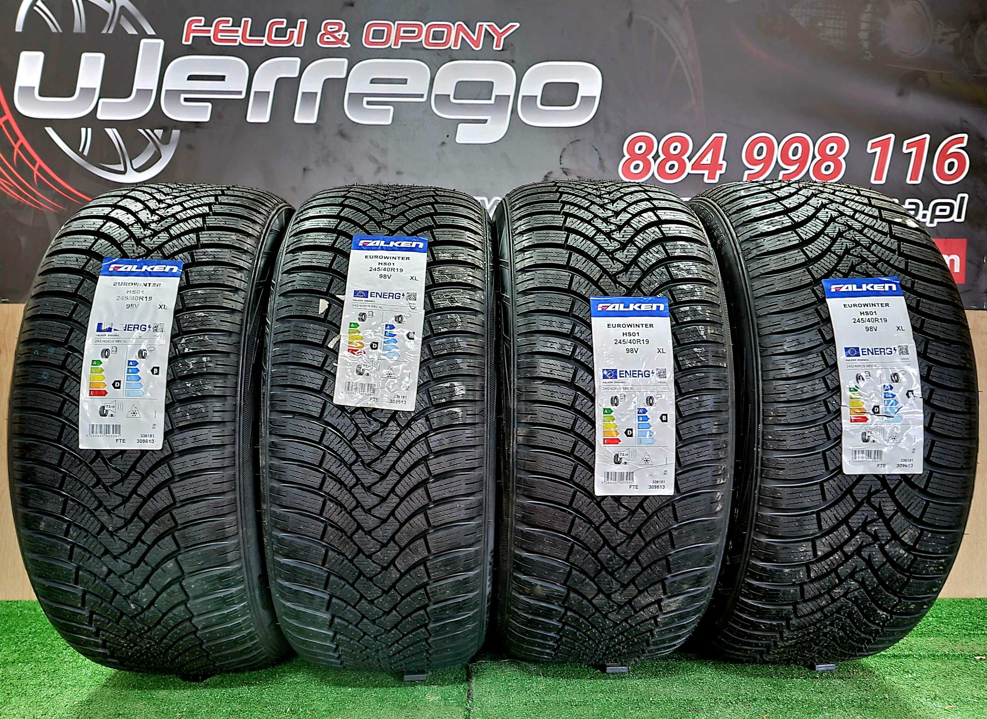 Nowe OPONY FALKEN EuroWinter HS01 - 245/40/R19 - 98V