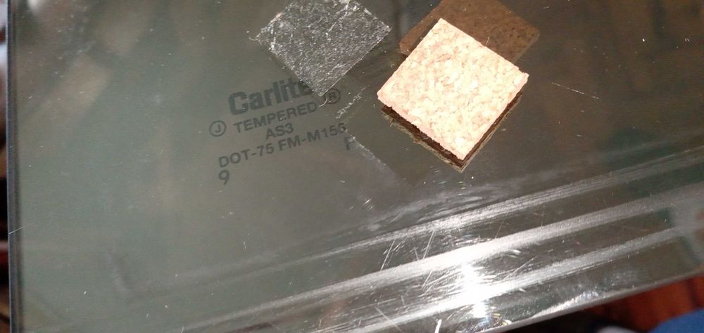 Carlite tempered-F.Ranger óculoTraseiro novo3peças30E-C.Bébe-2EDesde2E