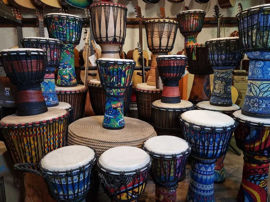 Djembe Ever Play 8" medium 40 cm naturalna skóra bęben afrykański mod2