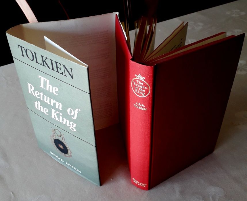 J R R Tolkien - Trilogia Senhor dos Anéis - George Allen & Unwin 1968