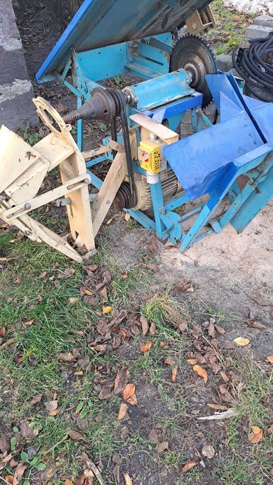 krajzega do drewna z łuparką.