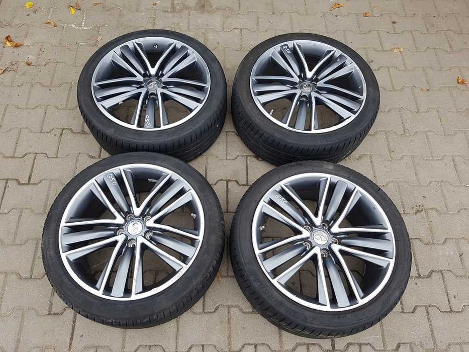Kola felgi INFINITI Q50 Q60 245/40R19 czujniki opony ZIMA 2024 7mm