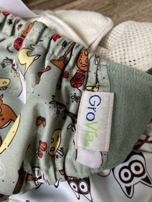 Zestaw 3 pieluszek wielorazowych