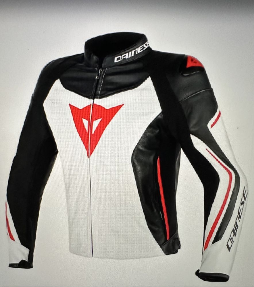 Casaco pele Dainese Assen perfurado