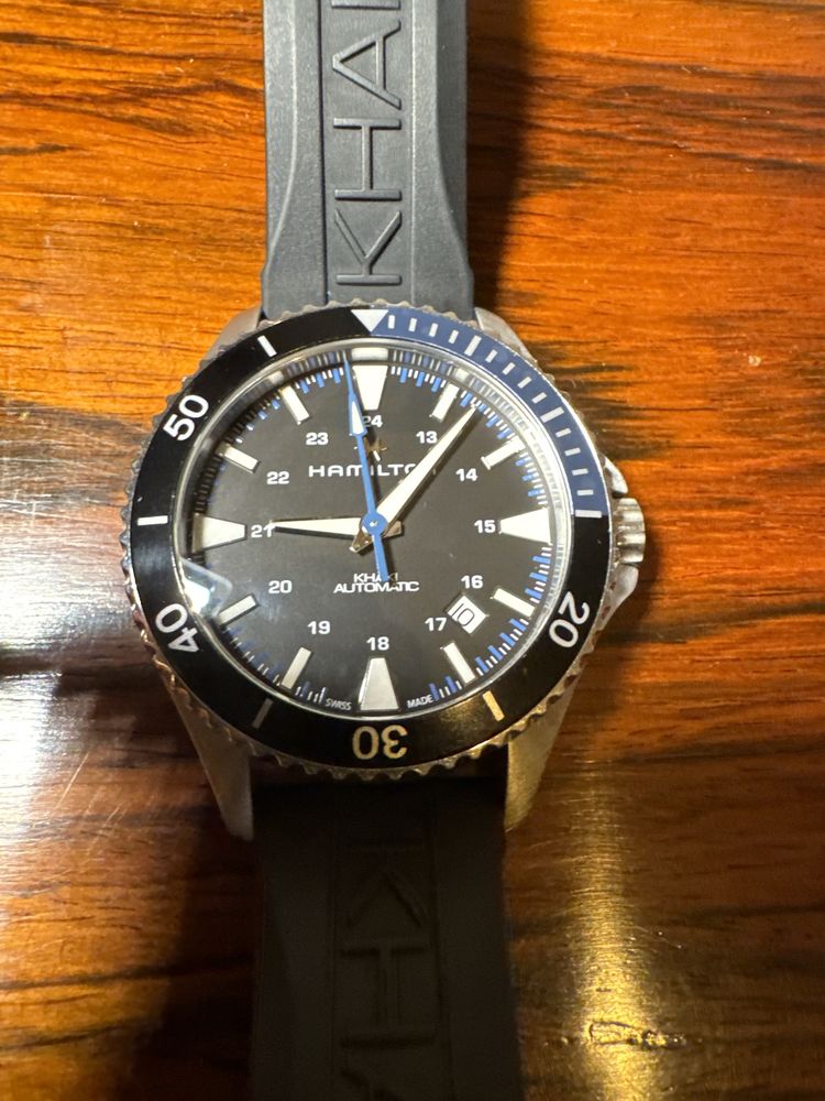 Hamilton Khaki Navy Scuba automatic diving seiko tissot, longines, tag