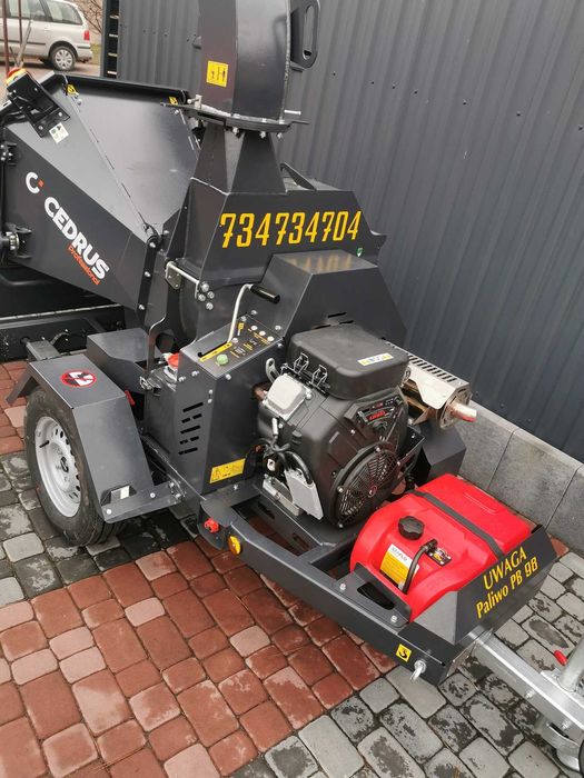 Wypożyczalnia , wynajem rębaka, średnica 16 cm, usługa zrębkowania, fv