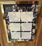My weekly plan - planer tygodniowy tablica