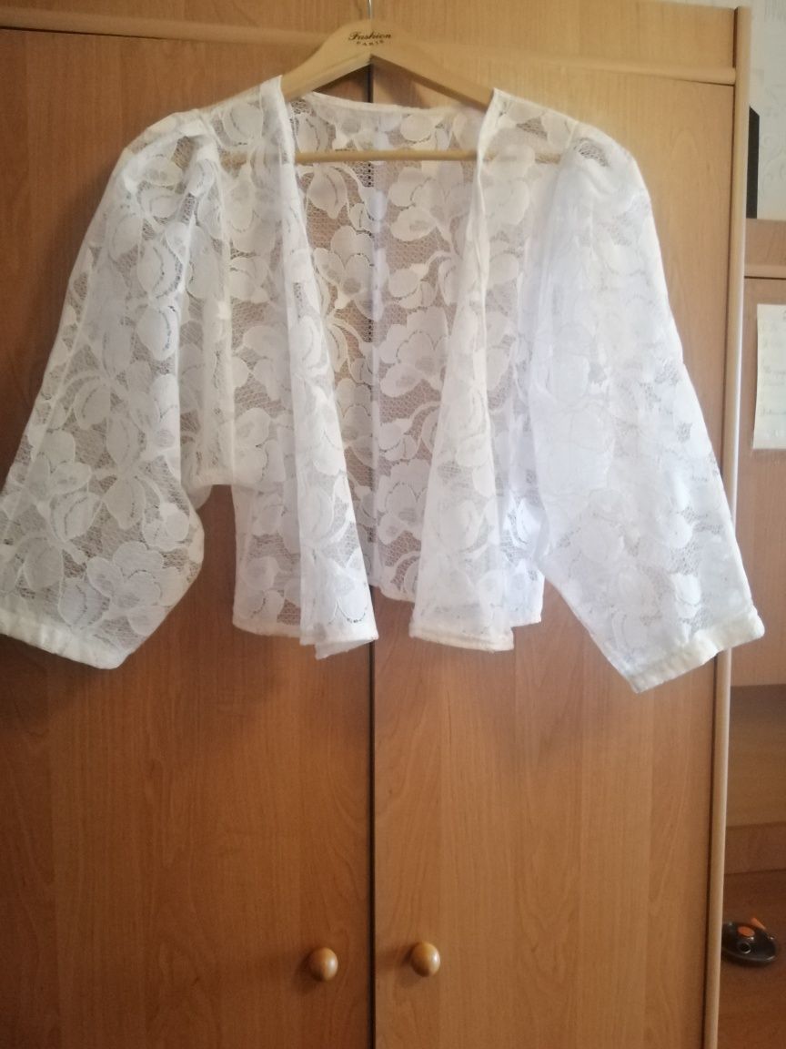 Продам гипюровый блузон накидку для свадьбы