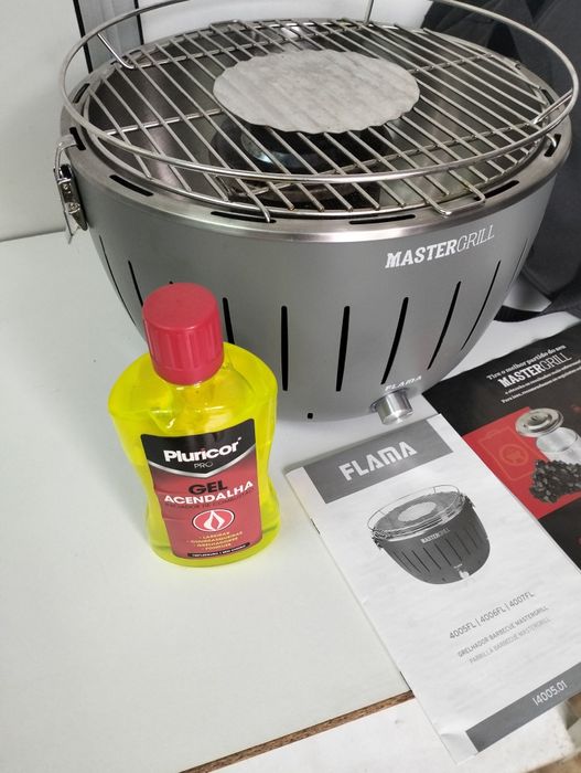 Flama master grill grelhador portátil