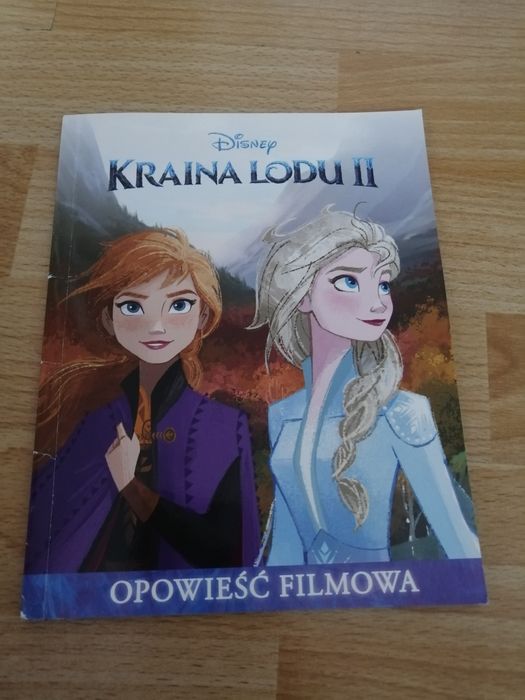 Zestaw Kraina Lodu Frozen książka zadania figurki metalowa puszka