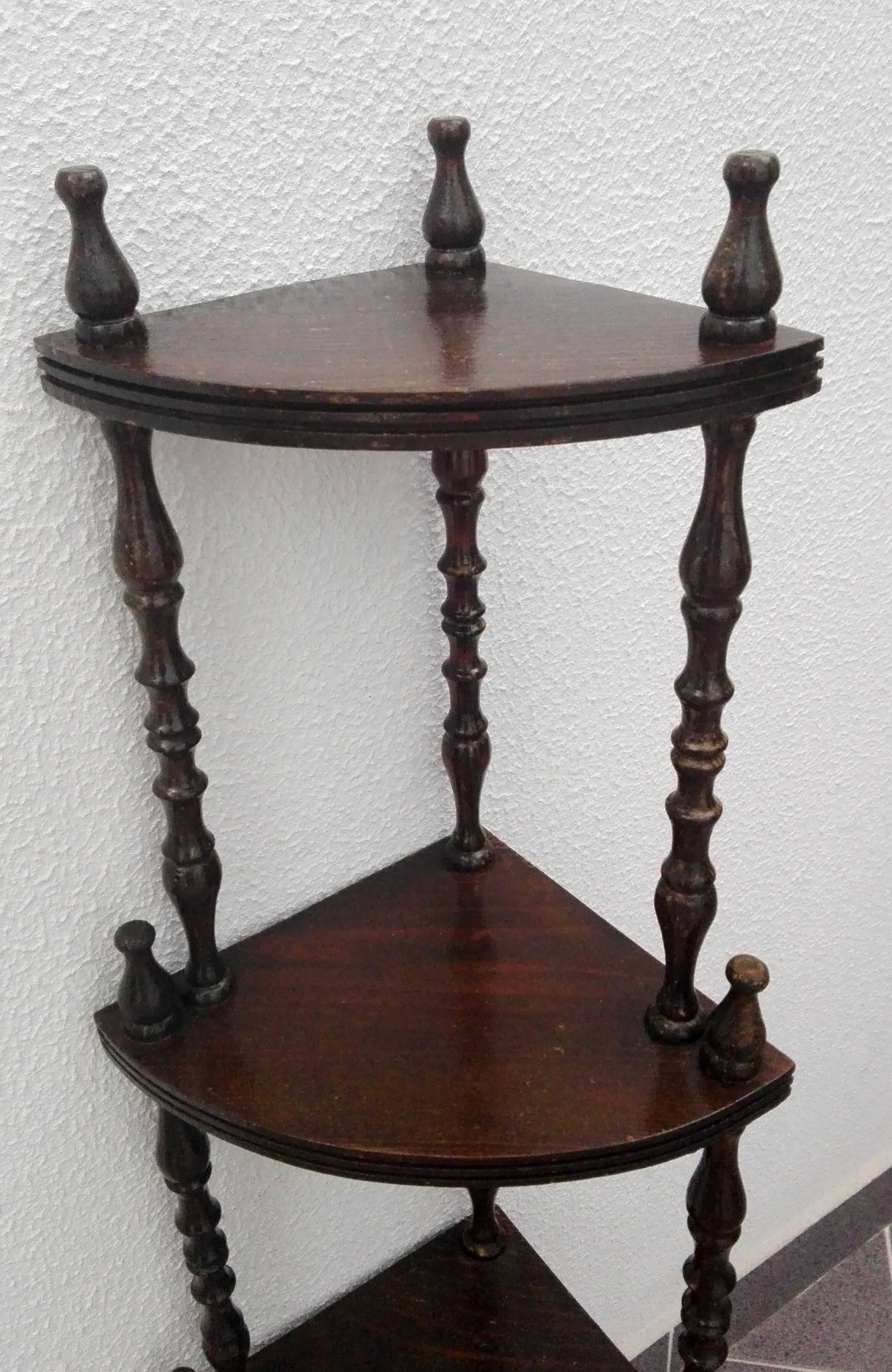 Movel de canto tipo estante 100cm (vintage)