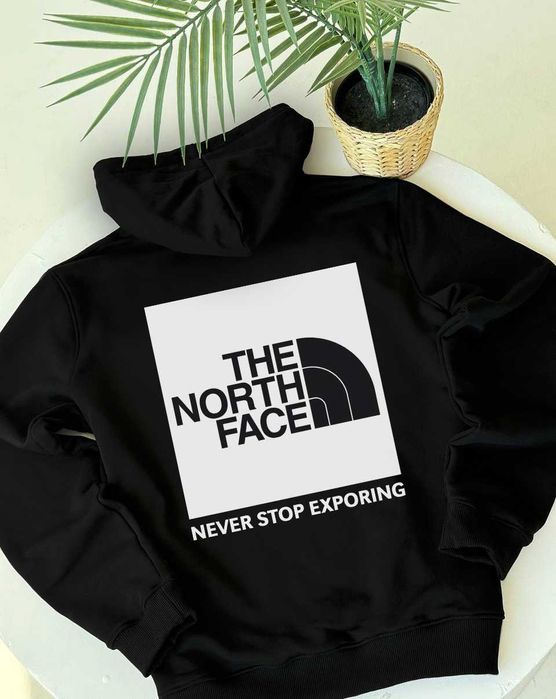 The North Face Худи • Кофта Зипка WhiteBox • С М Л ХЛ • Биг Лого Принт
