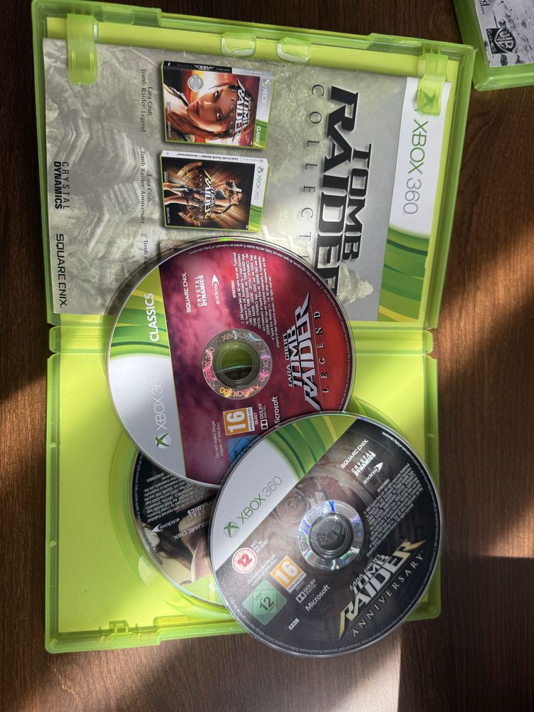 Tomb Raider collection xbox 360