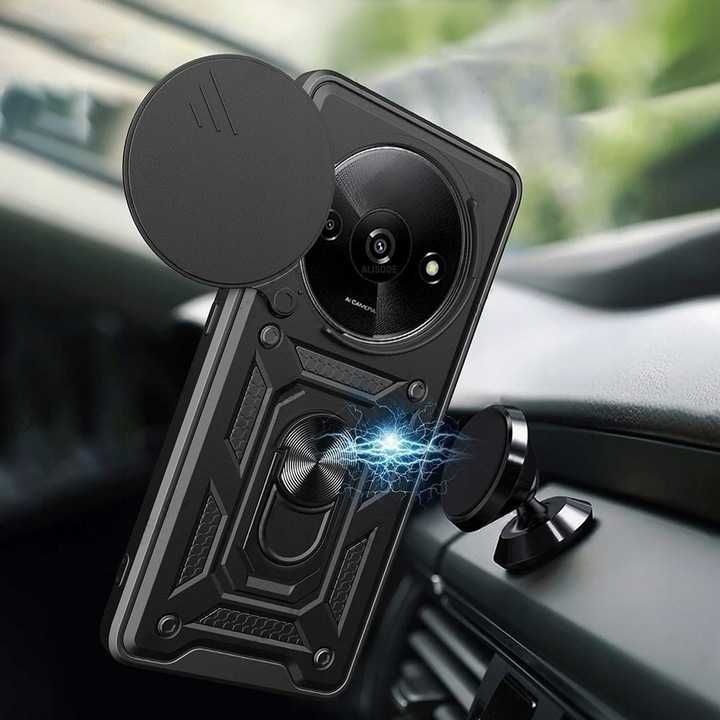 Etui Pancerne do Xiaomi Redmi A3 + Szkło Hartowane na ekran