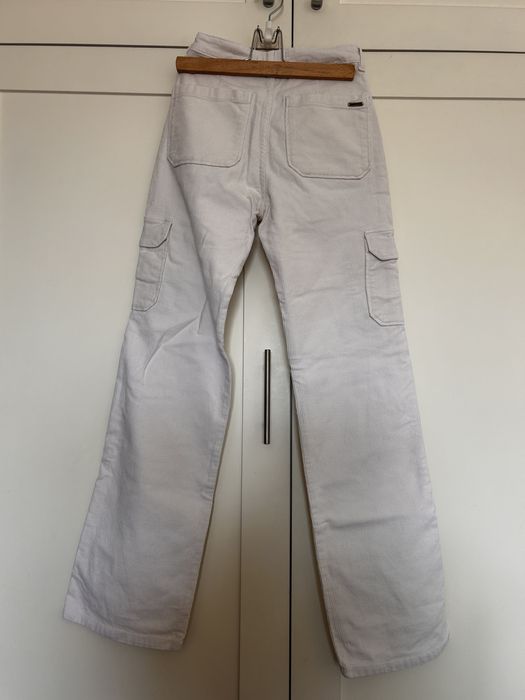 Calças de bombazine brancas, XS (34), Brownie