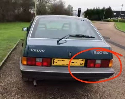 Volvo 340GL acessórios