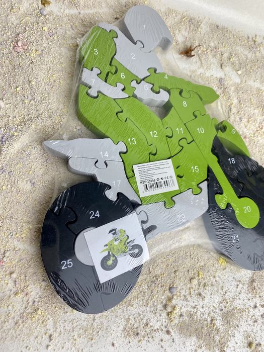 ‼️ Puzzle de madeira da mota; NOVO ‼️