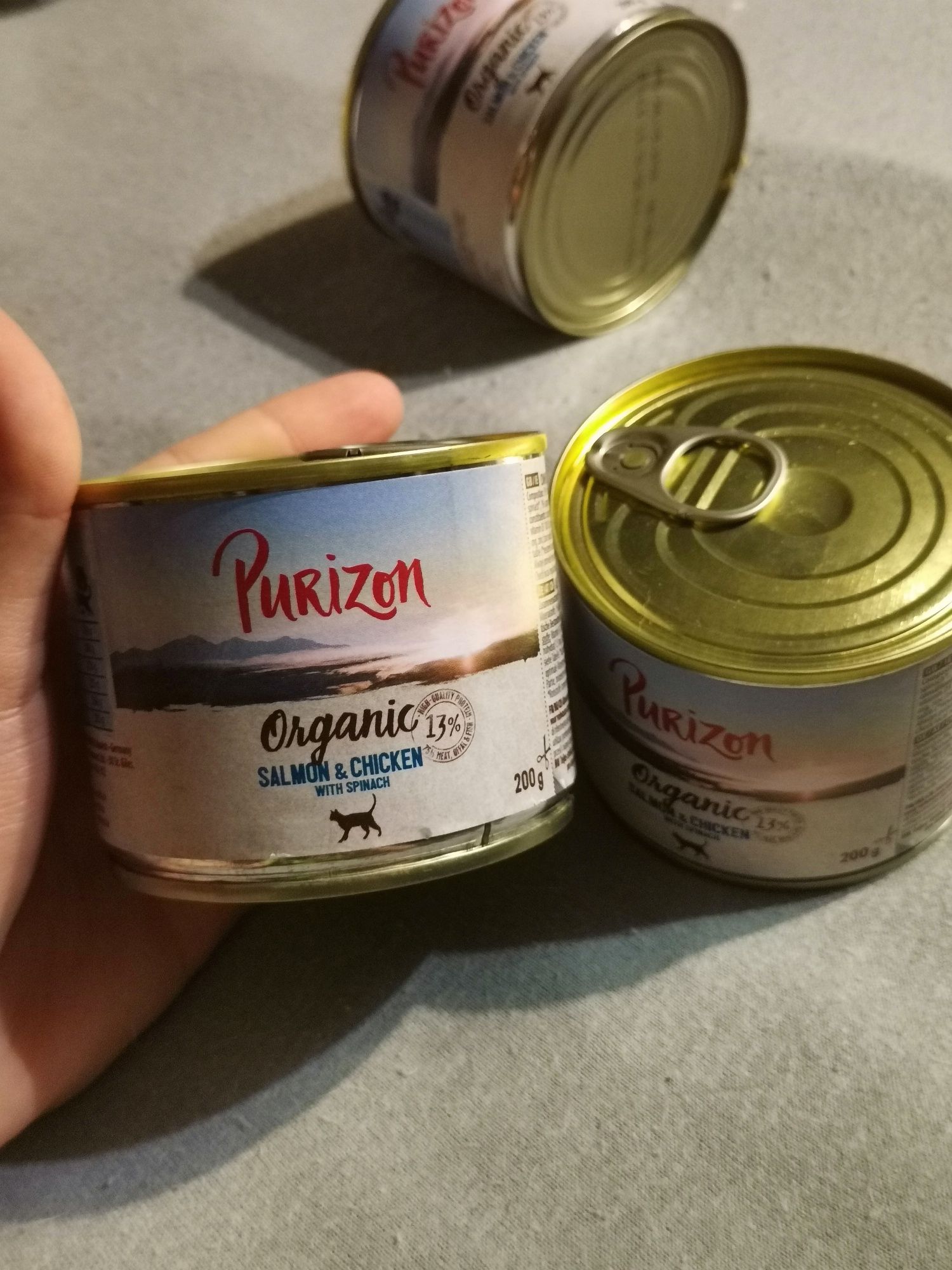 karma dla kotów. purizon