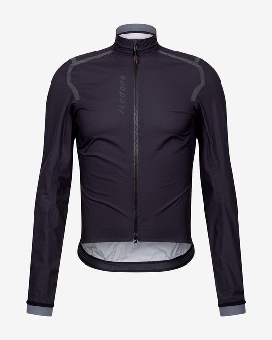 Kurtka przeciwdeszczowa Isadore Signature Rain czarna