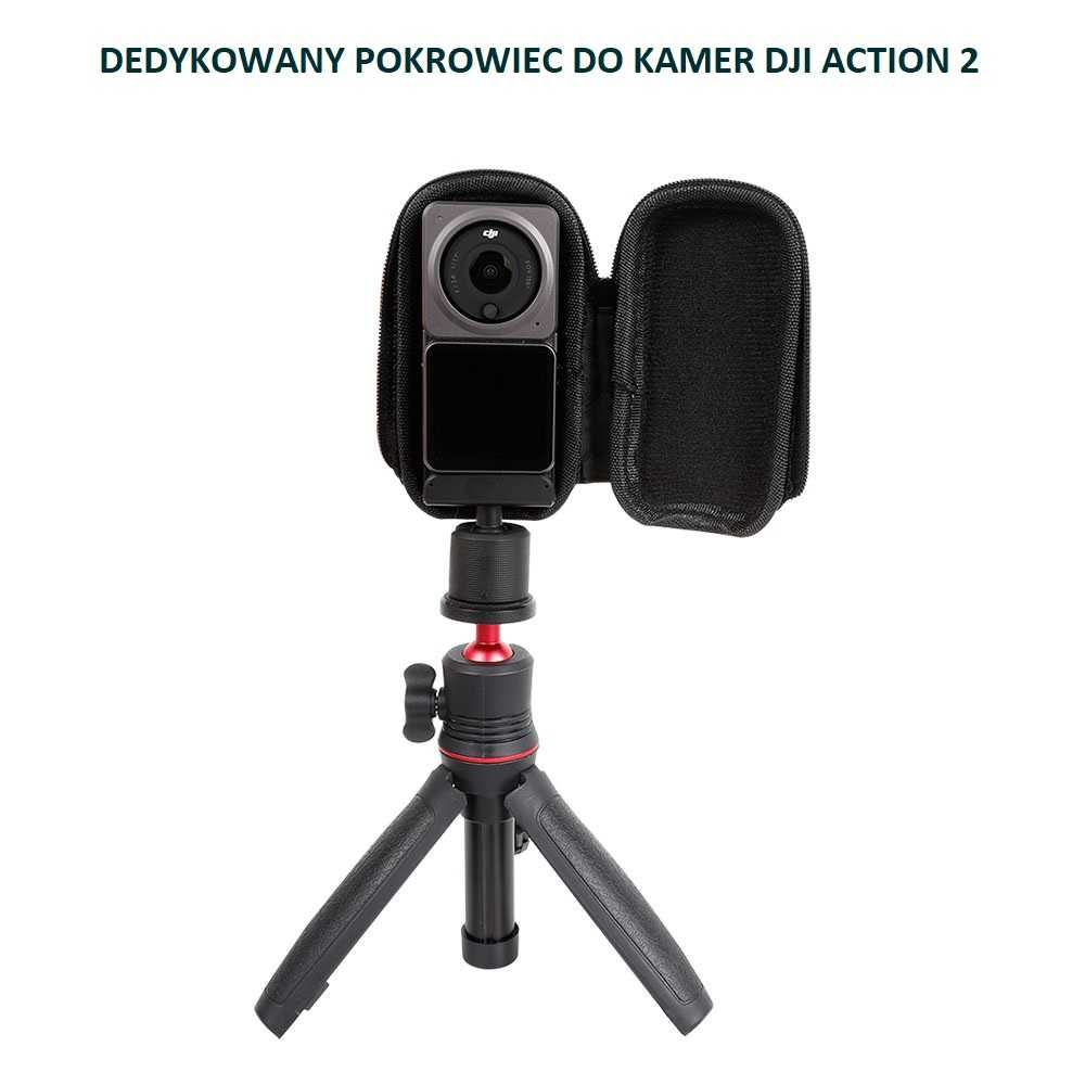 dedykowany pokrowiec / etui DO KAMER DJI ACTION 2 na wysięgniku