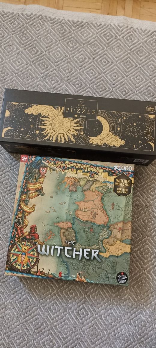 Puzzle 2x1000 The Witcher i Interdruk