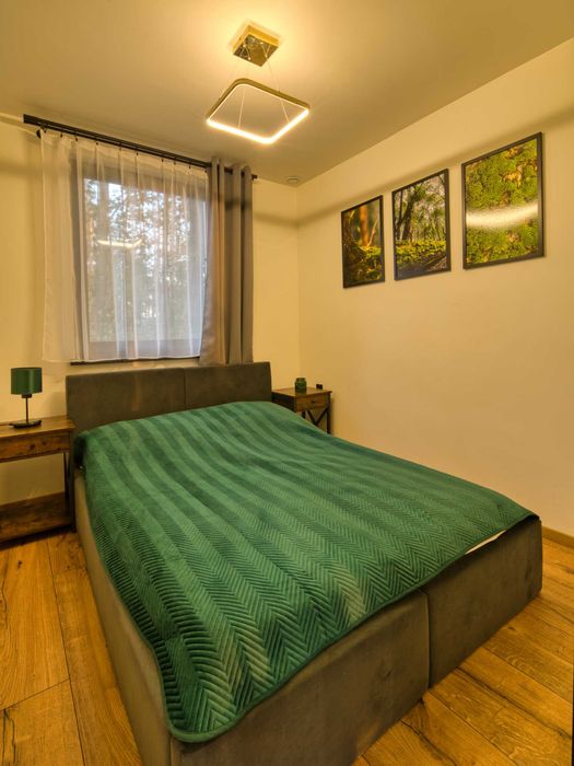 Apartament nad brzegiem jeziora, jacuzzi, sauna, ognisko