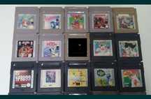 Gameboy clássicos color jogos caixas