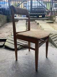 5 szt krzeseł drewnianych Olsztyńskie Fabryki Mebli BUK