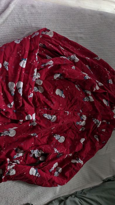 Piżama świąteczna bawełniana size plus xxl 44 46