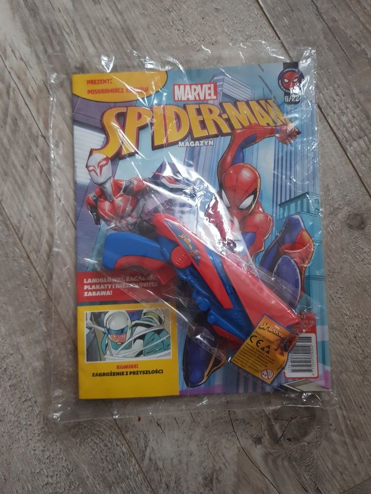 Gazeta Marvel spiderman z pistoletem