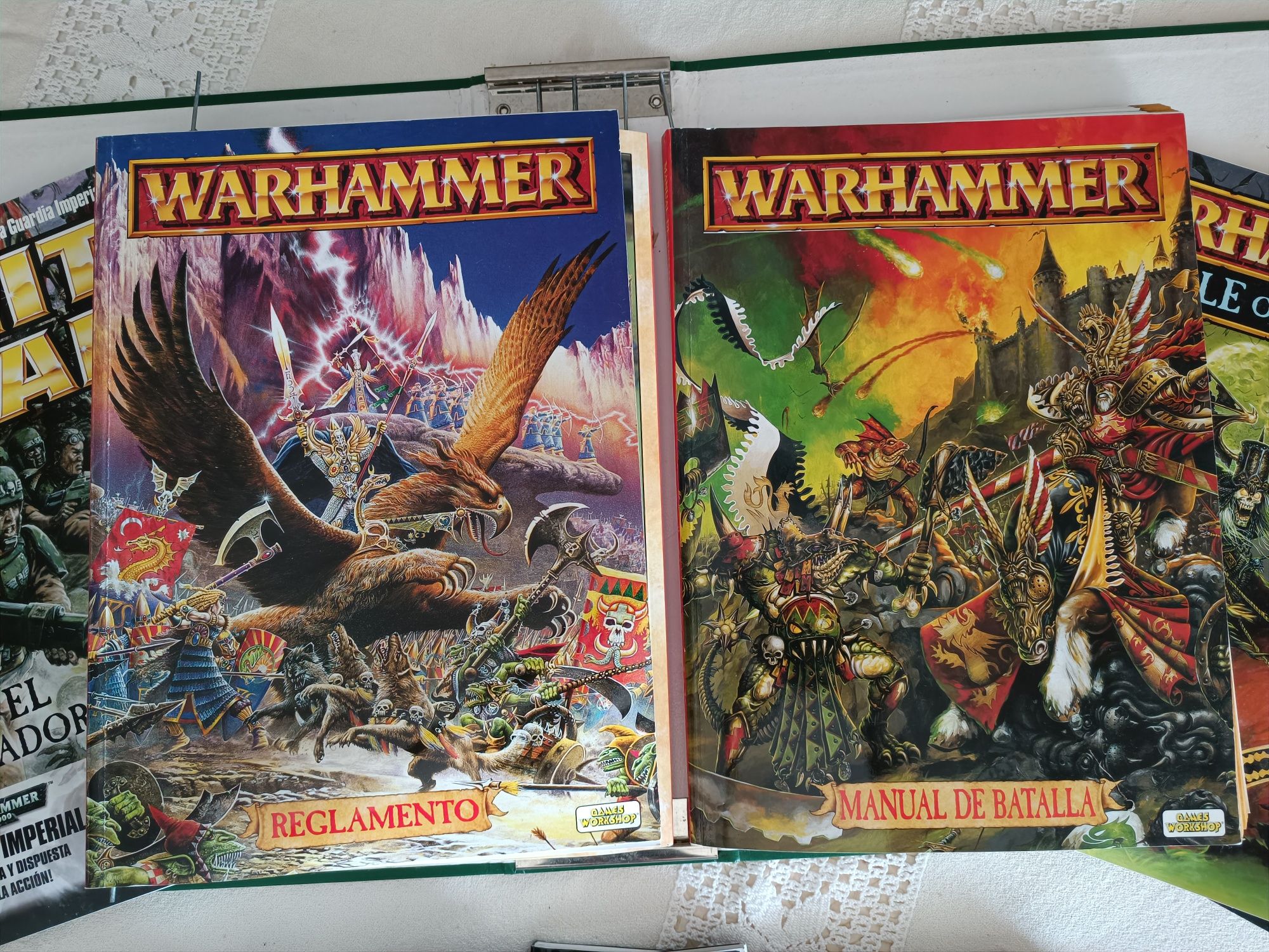 Revistas Warhammer e White Dwarf